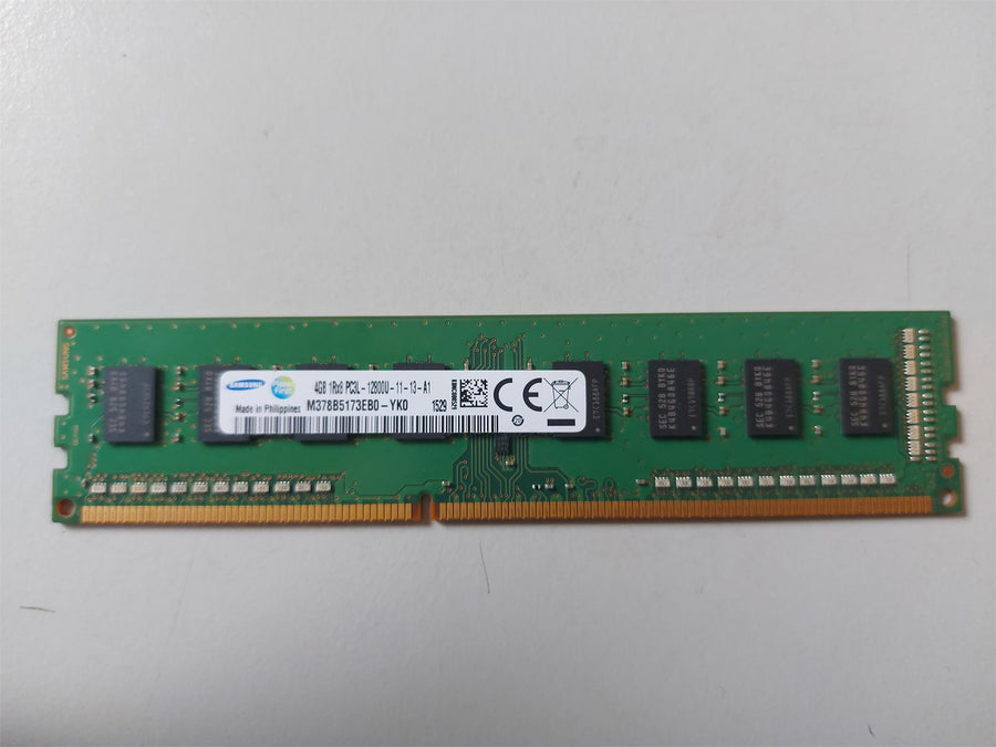 Samsung/HP 4GB PC3-12800 DDR3-1600MHz non-ECC Unbuffered CL11 240-Pin DIMM Memory Module (M378B5173EB0-YK0 698650-154)