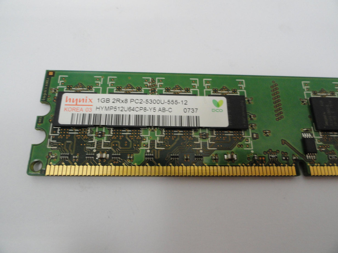 HYMP512U64CP8-Y5 - HP 1Gb PC2-5300 CL5 DDR2-667 UDIMM RAM Module - Refurbished