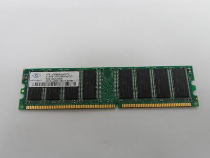 NT512D64S8HAAG-7K - Nanya 512MB PC2100 DDR-266MHz non-ECC Unbuffered CL2 184-Pin DIMM Memory Module Mfr P/N NT512D64S8HAAG-7K - Refurbished