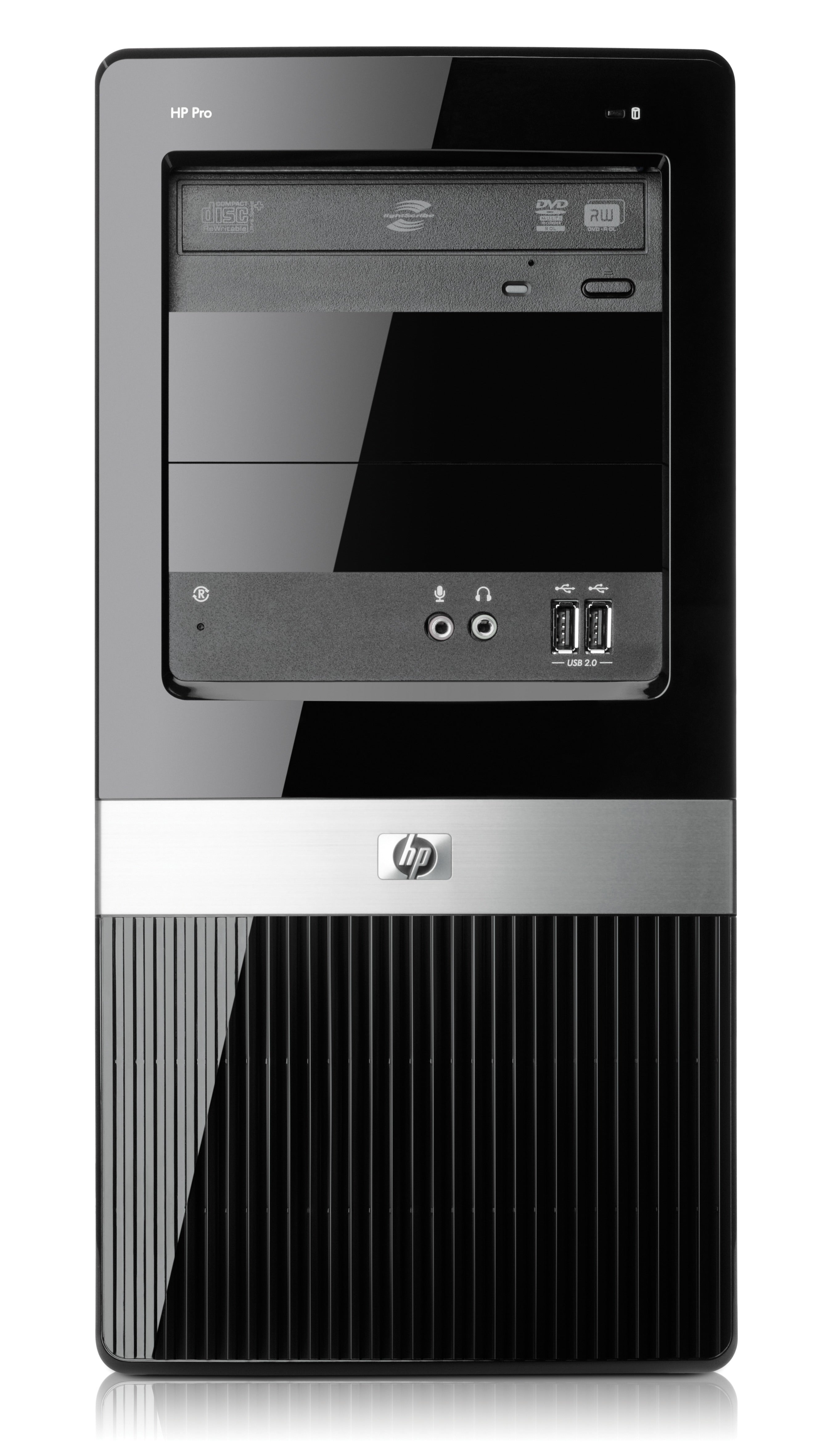 HP Pro 3125MT Tower PC 8GB 500GB DVDRW 2800MHz Windows 7 Pro COA USED