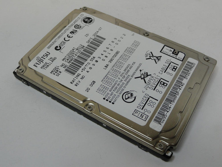 CA06297-B012 - Fujitsu 20GB IDE 4200rpm 2.5in HDD - Refurbished