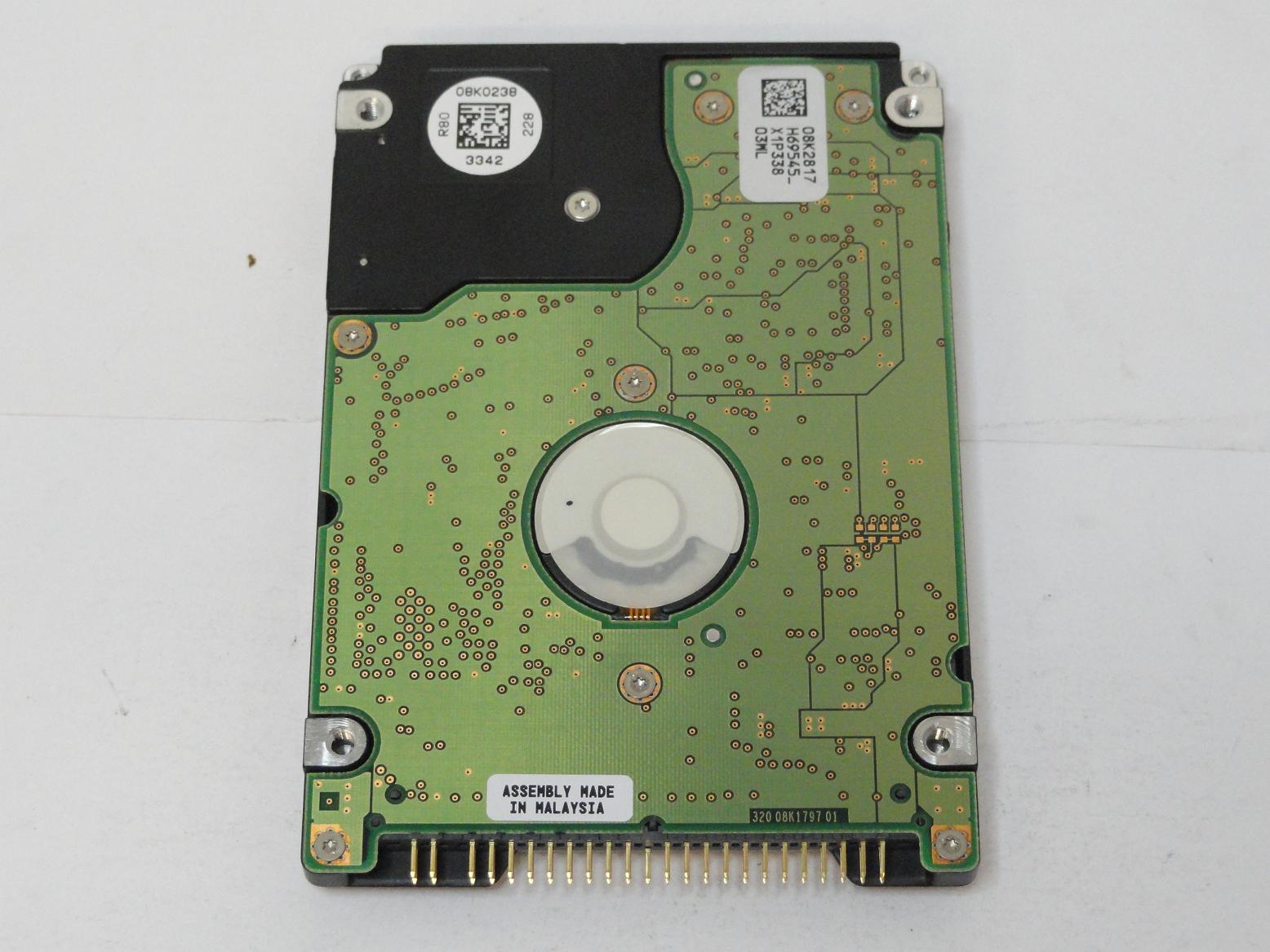 PR12550_08K0856_Hitachi Dell 40GB IDE 5400rpm 2.5in HDD - Image2