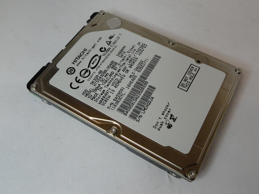 0A59591 - Hitachi 80GB SATA 5400rpm 2.5in HDD - Refurbished