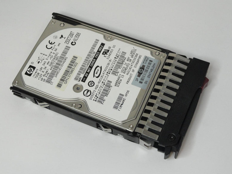 0B22379 - Hitachi HP 72GB SAS 10Krpm 2.5in HDD in Caddy - Refurbished