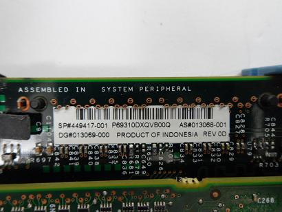 449417-001 - HP DL580G5 SCSI Board with 256MB - Refurbished