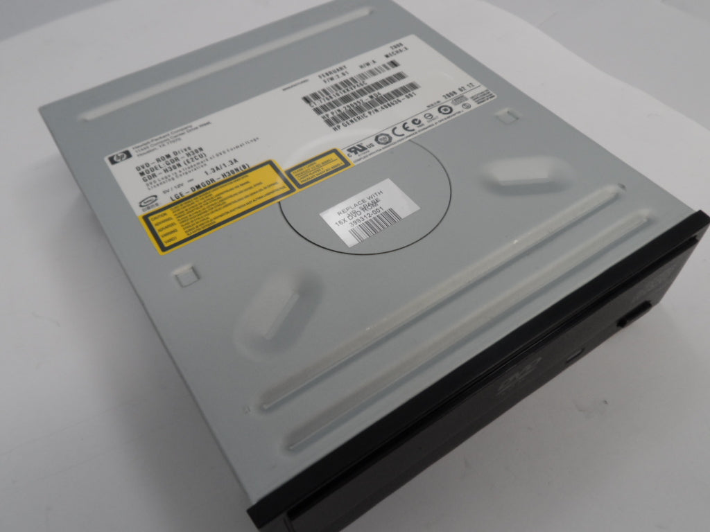 PR13157_399312-001_HP GDR-H30N 16 x DVD Rom Drive IDE Black - Image2