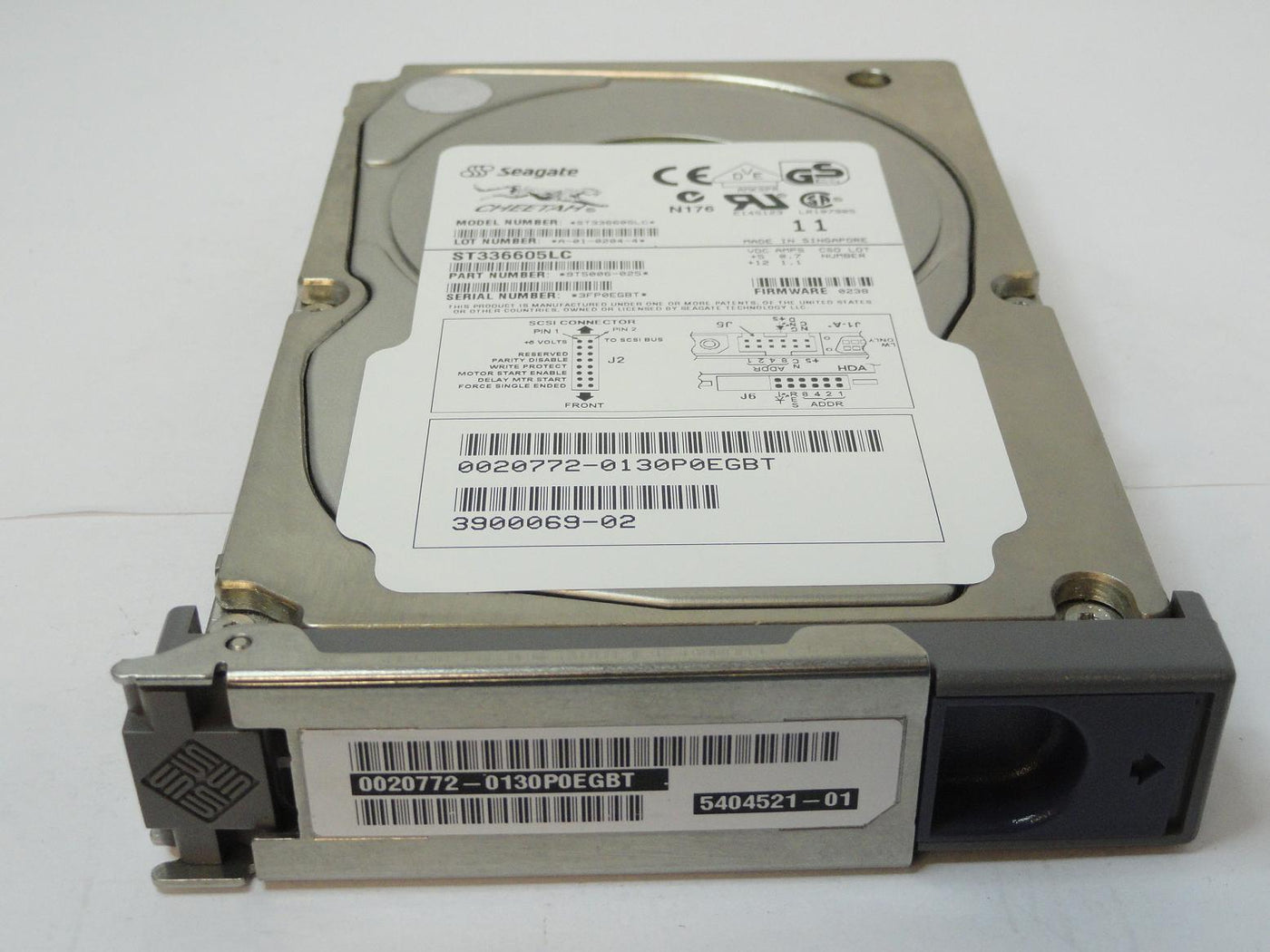 PR11296_9T5006-025_Seagate Sun 36GB SCSI 80pin 10Krpm 3.5in HDD - Image3