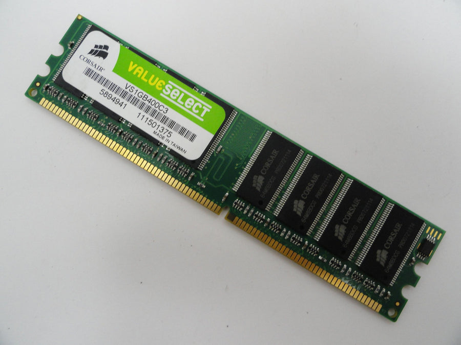 PR11563_VS1GB400C3_Corsair 1Gb DDR-400 PC3200 184 Pin DIMM RAM - Image2