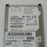 PR11588_DK23CA-20_Dell/Hitachi 15.1Gb IDE 2.5" 4200rpm - Image2