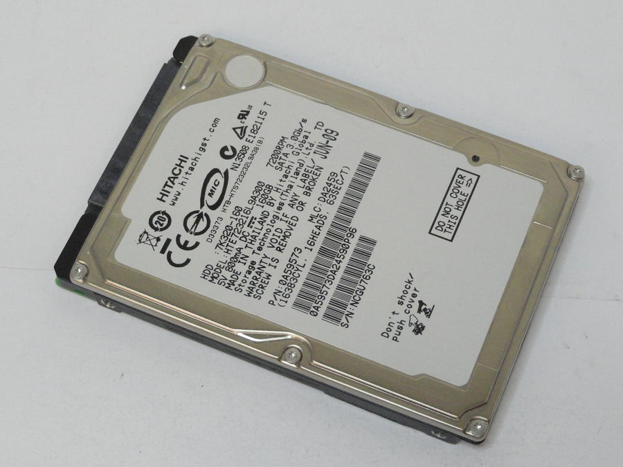 0A59573 - Hitachi 160GB SATA 7200rpm 2.5in HDD - Refurbished