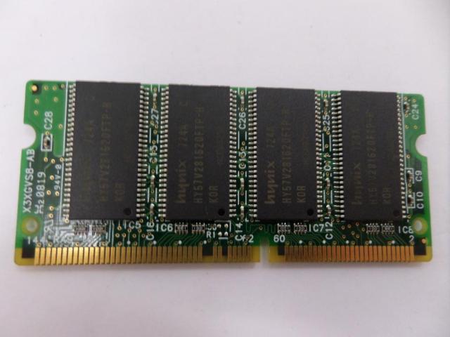 VNR133-D128HFJFX - Buffalo 128MB SO DIMM Memory, PC133s-333-542-Z, SODimm, 128MB, 133Mhz, CL3, 16M x 64 SDRAM, non ECC, Unbuffered. - Refurbished