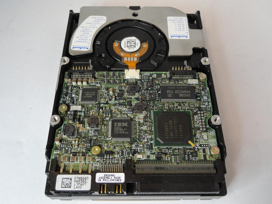 PR12584_07N8782_Hitachi IBM 36GB SCSI 68 Pin 10Krpm 3.5in HDD - Image2