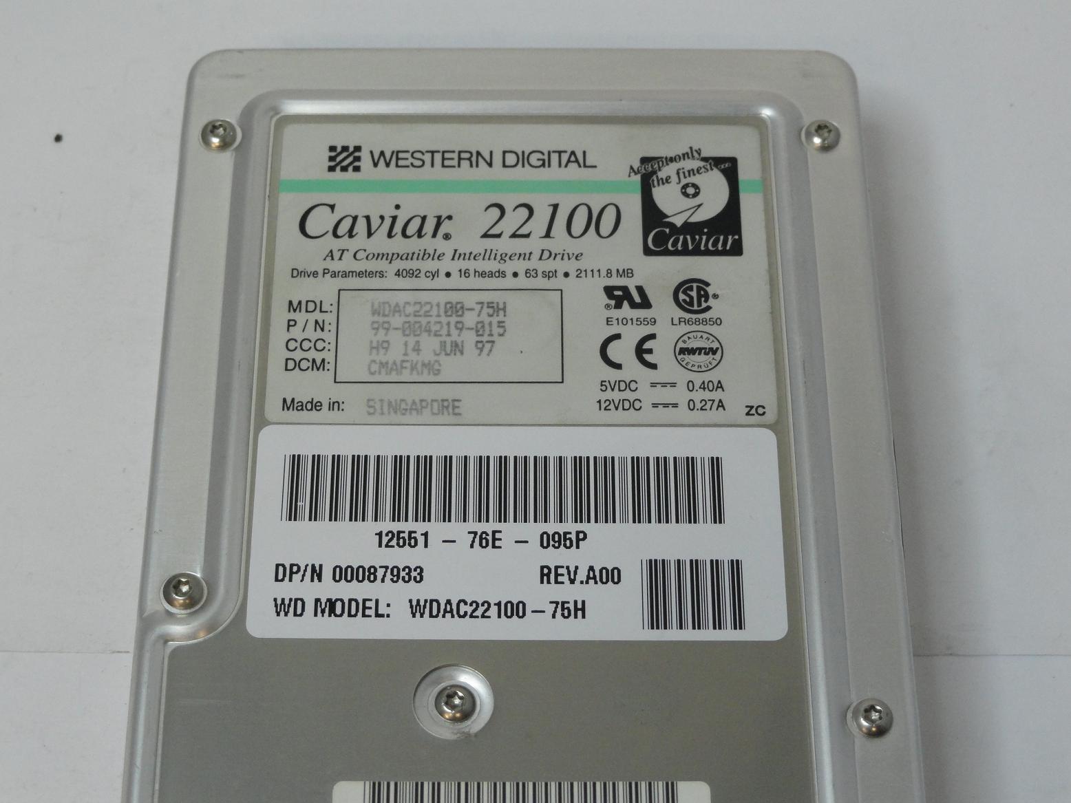 PR11927_99-004219-015_Western Digital Dell 2.1GB IDE 5400rpm 3.5in HDD - Image3