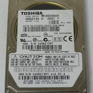 PR12554_HDD2194_Toshiba Dell 60GB IDE 5400rpm 2.5in HDD - Image3