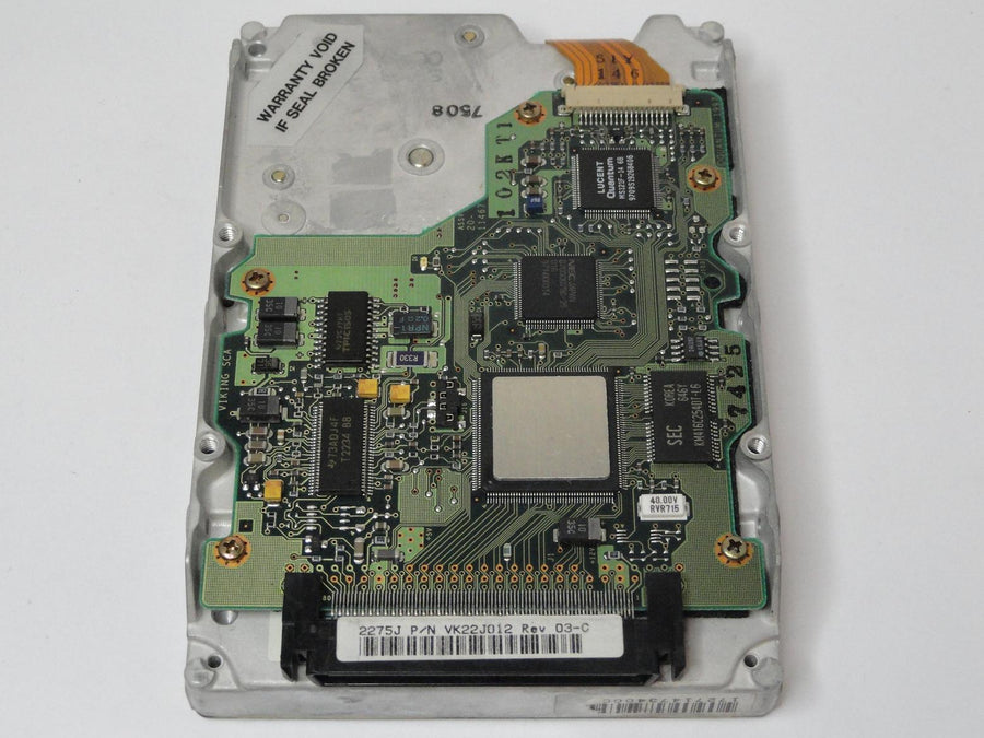 PR12224_VK22J012_Quantum SUN 2.2GB SCSI 80 Pin 7200rpm 3.5in HDD - Image2