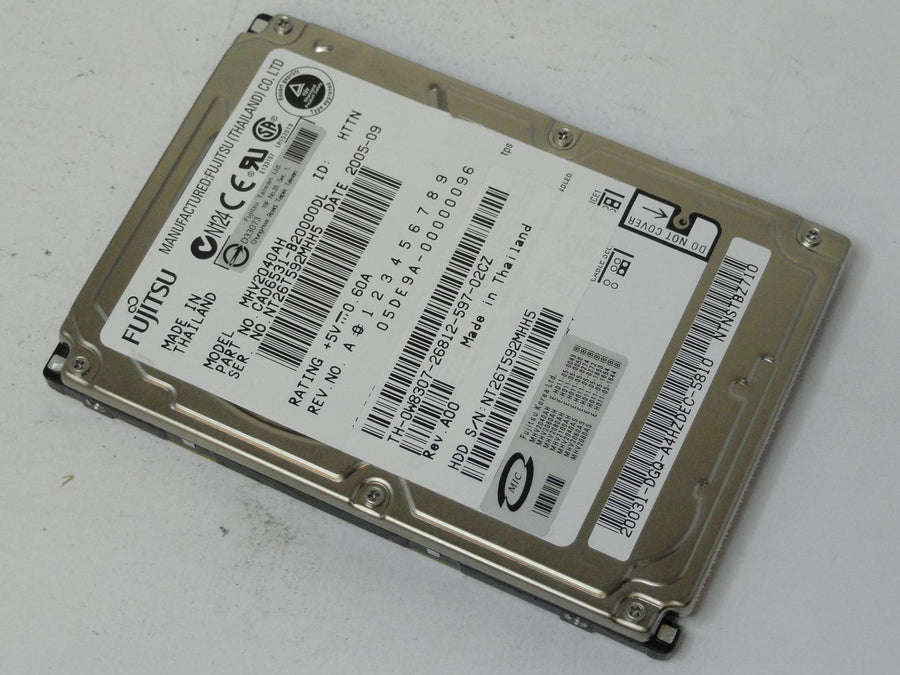 CA06531-B20000DL - Fujitsu Dell 40GB IDE 5400rpm 2.5in HDD - Refurbished