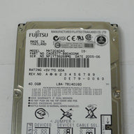 PR12541_CA06377-B80400NK_Fujitsu 40GB IDE 5400rpm 2.5in HDD - Image3
