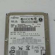 PR12542_CA06531-B20000DL_Fujitsu 40GB IDE 5400rpm 2.5in HDD - Image3