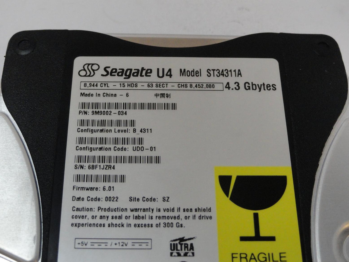 PR13093_9M9002-034_Seagate 4.3GB IDE 5400rpm 3.5in HDD - Image3