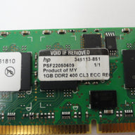 PR13360_HYS72T128000HR-5-A_Infineon 1Gb 1Rx4 PC2-3200R DDR2 Ecc Reg Memory - Image2