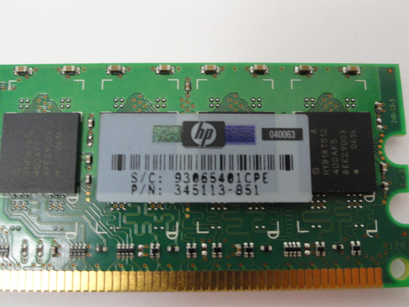 PR13360_HYS72T128000HR-5-A_Infineon 1Gb 1Rx4 PC2-3200R DDR2 Ecc Reg Memory - Image3