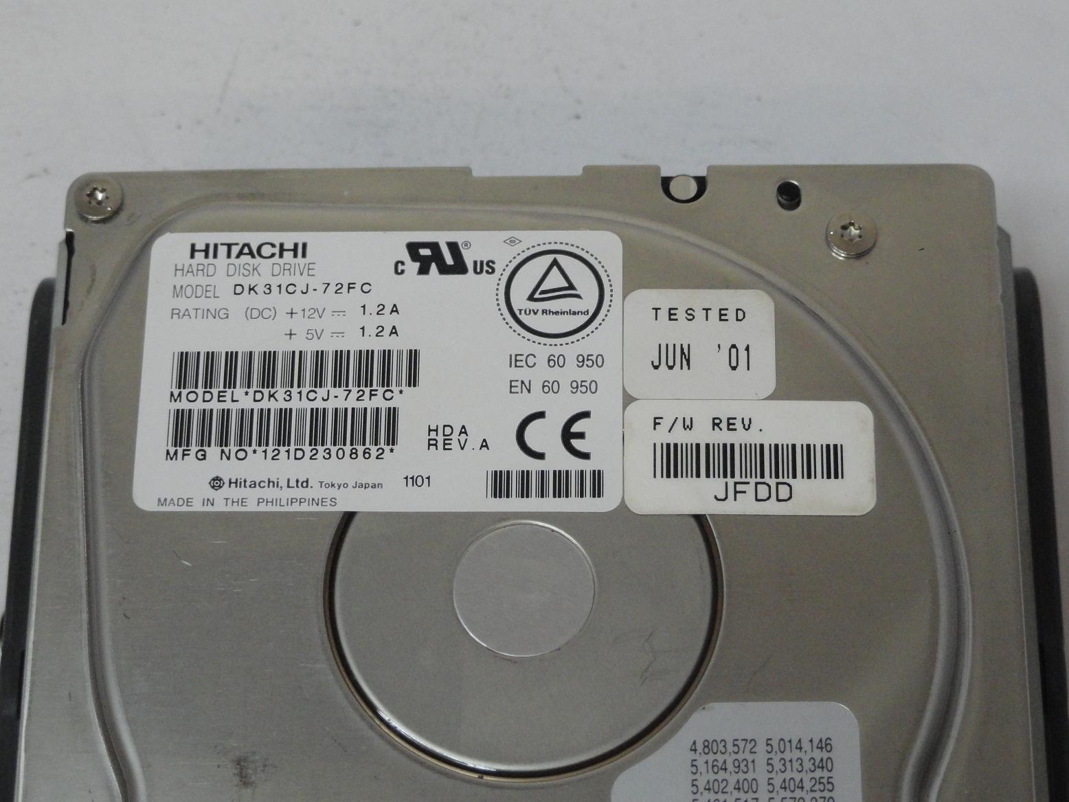 PR13832_DK31CJ-72FC_Hitachi 72Gb Fibre Channel HDD in Caddy - Image4