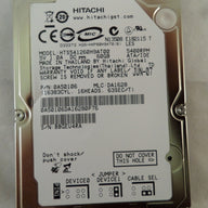 0A50106 - Hitachi 60Gb IDE 5400rpm 2.5in Laptop HDD - Refurbished