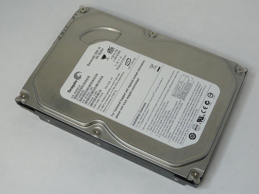 9CY032-304 - Seagate 160GB IDE 7200rpm 3.5in Barracuda 7200.10 HDD - Refurbished