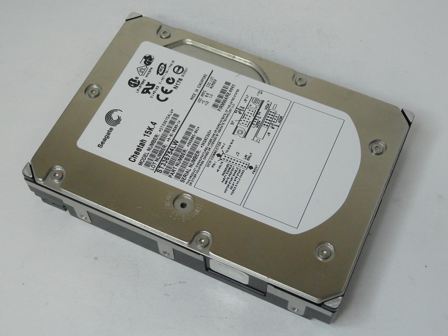 9X6005-041 - Seagate 36GB SCSI 68 Pin 15Krpm 3.5in Cheetah 15K.4 HDD - Refurbished