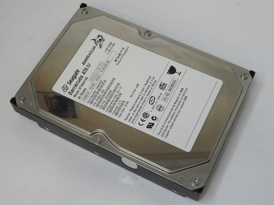 9T6002-002 - Seagate 40GB IDE 7200rpm 3.5in Barracuda ATA IV HDD - Refurbished
