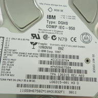 MC1731_59H6816_IBM 9.1GB SCSI 68 PIN 7200rpm 3.5" HDD - Image2