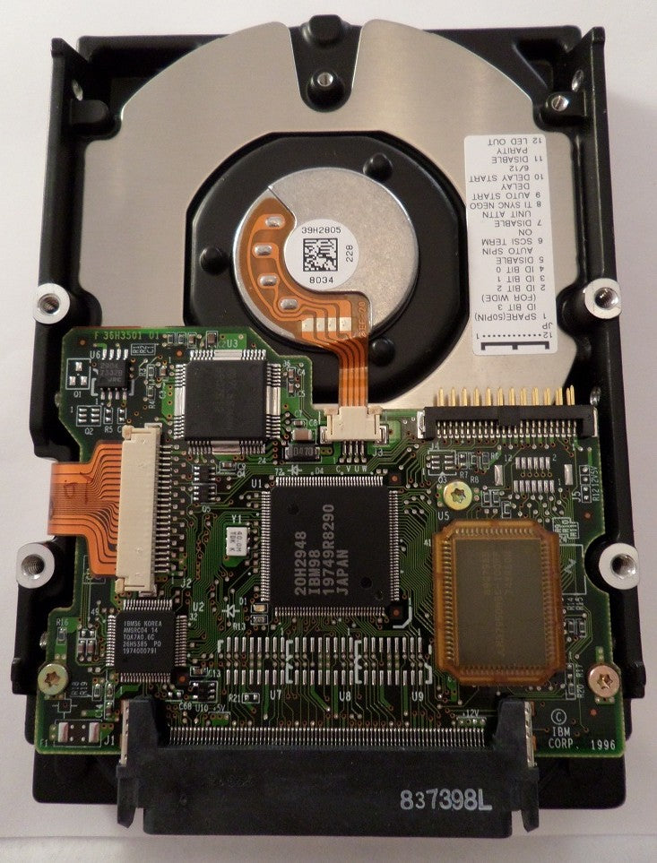 MC1848_73H7734_Sun / IBM 2.1GB SCSI 80 Pin 7200rpm 3.5" HDD - Image2