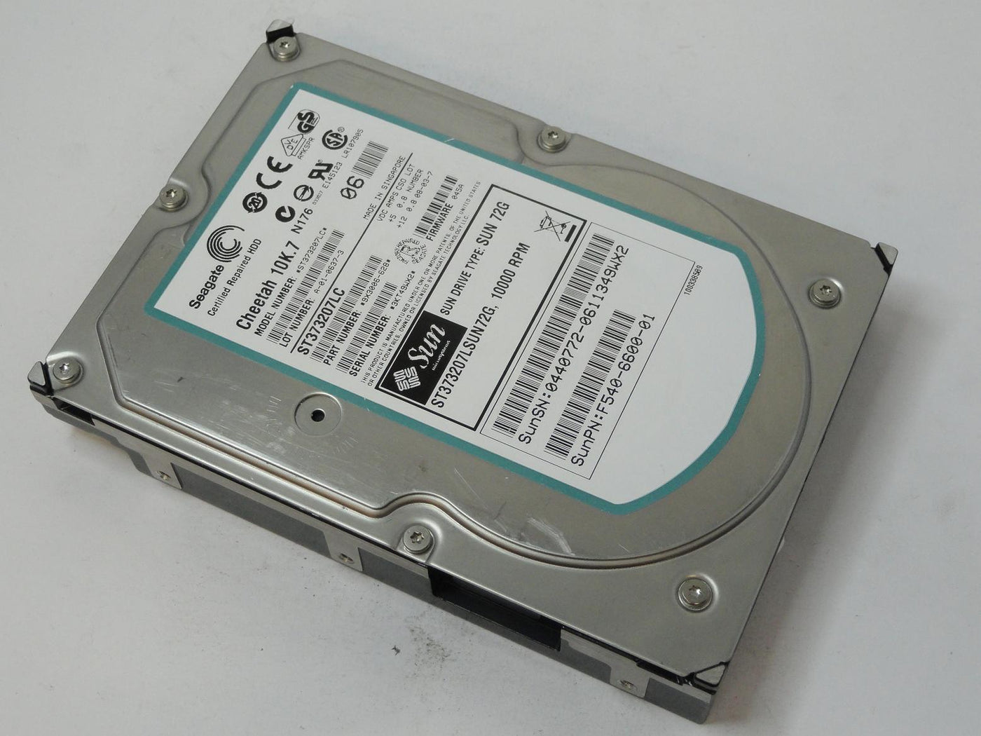 9X3006-628 - Seagate Sun 73GB SCSI 80 Pin 10Krpm 3.5in Cheetah 10K.7 HDD - Refurbished