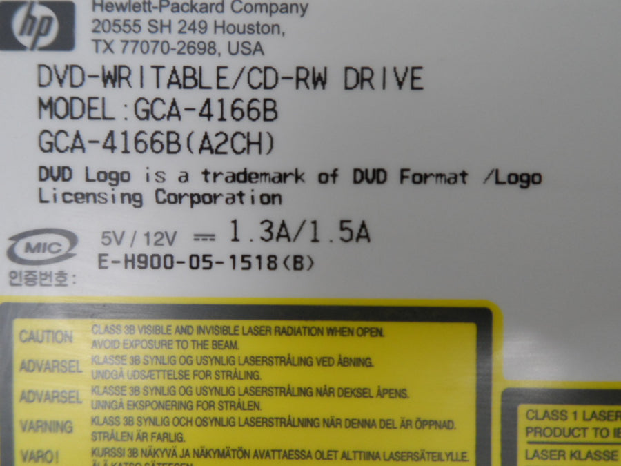 PR18369_GCA-4166B_HP GCA-4166B 16x DVD-Writable/CD-RW Drive - Image2