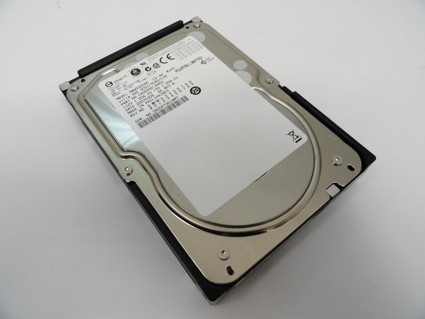 PR21710_CA06550-B400_Fujitsu 300Gb SCSI 80 Pin 10Krpm 3.5in HDD - Image3