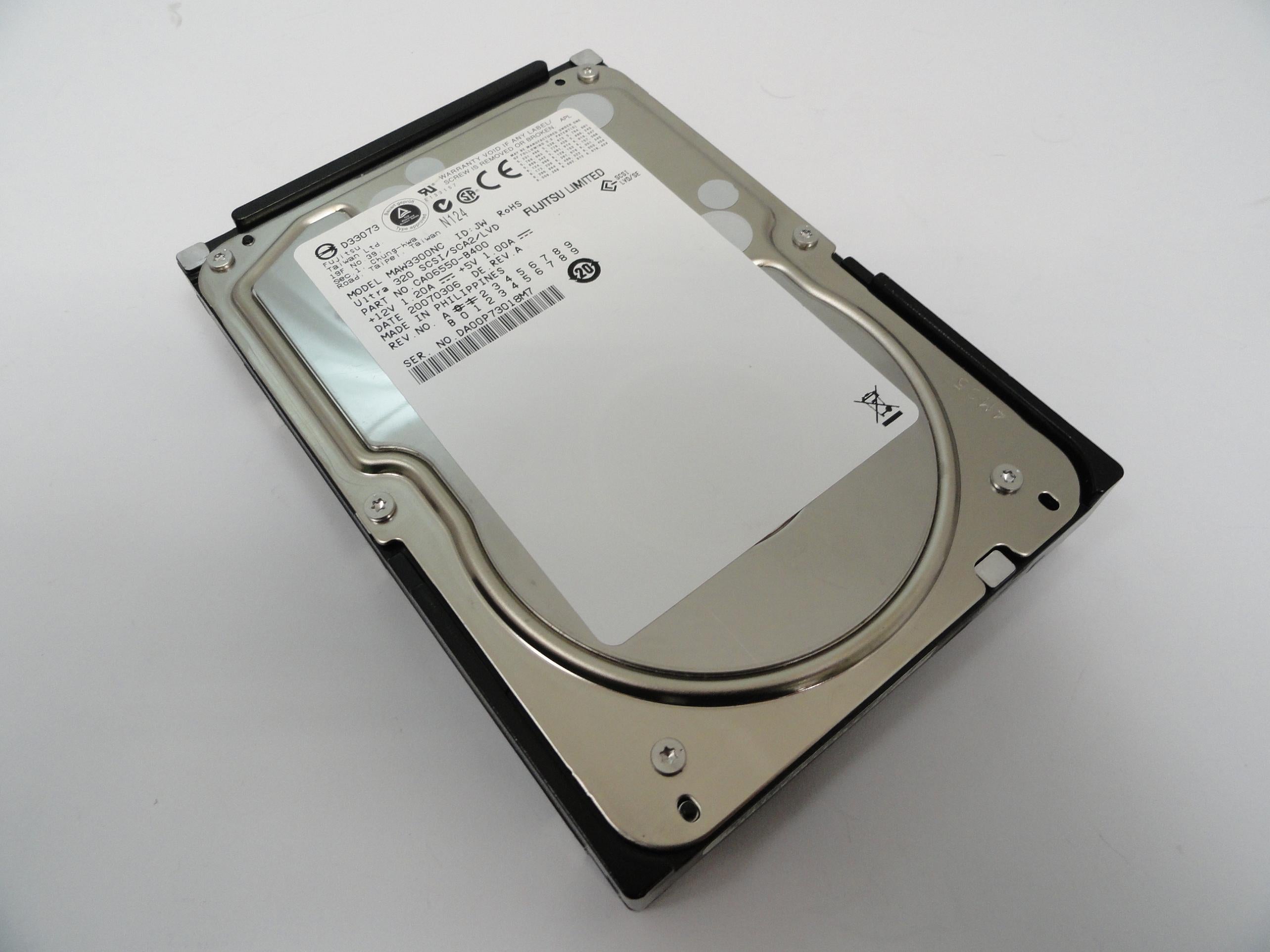 PR21710_CA06550-B400_Fujitsu 300Gb SCSI 80 Pin 10Krpm 3.5in HDD - Image3