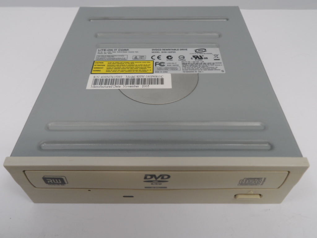 PR18443_SHW-160P6S01C_Lite-On IT Corp SHW-160P6S 16x DVD/CD Rom RW Drive - Image3