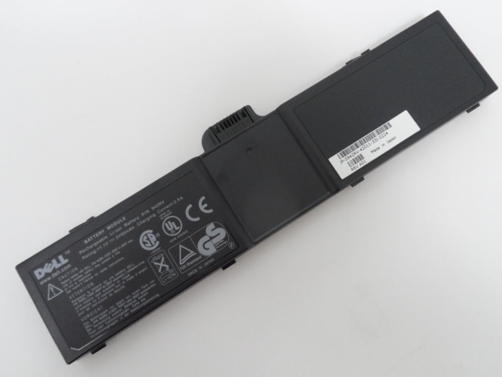 0942RV - Dell 0942RV Laptop Battery - Black - NOB