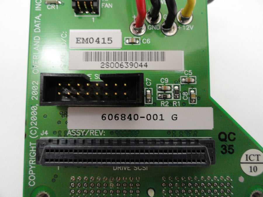 606840-001 - HP 606840-001 HP hot swap interface module emo340 - Refurbished
