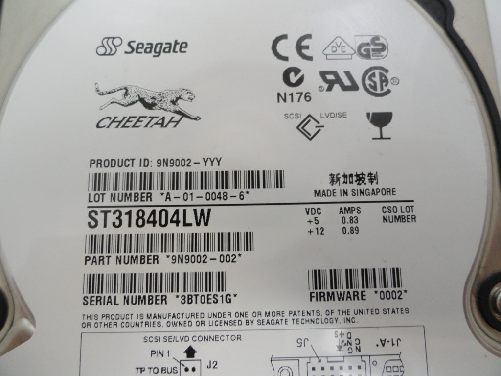 PR18678_9N9002-002_Seagate 18.4Gb SCSI 68 Pin 10Krpm 3.5in HDD - Image3