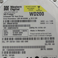 WD200EB-11BHF0 - Western Digital Compaq Dell 20Gb IDE 7200rpm 3.5in HDD - Refurbished