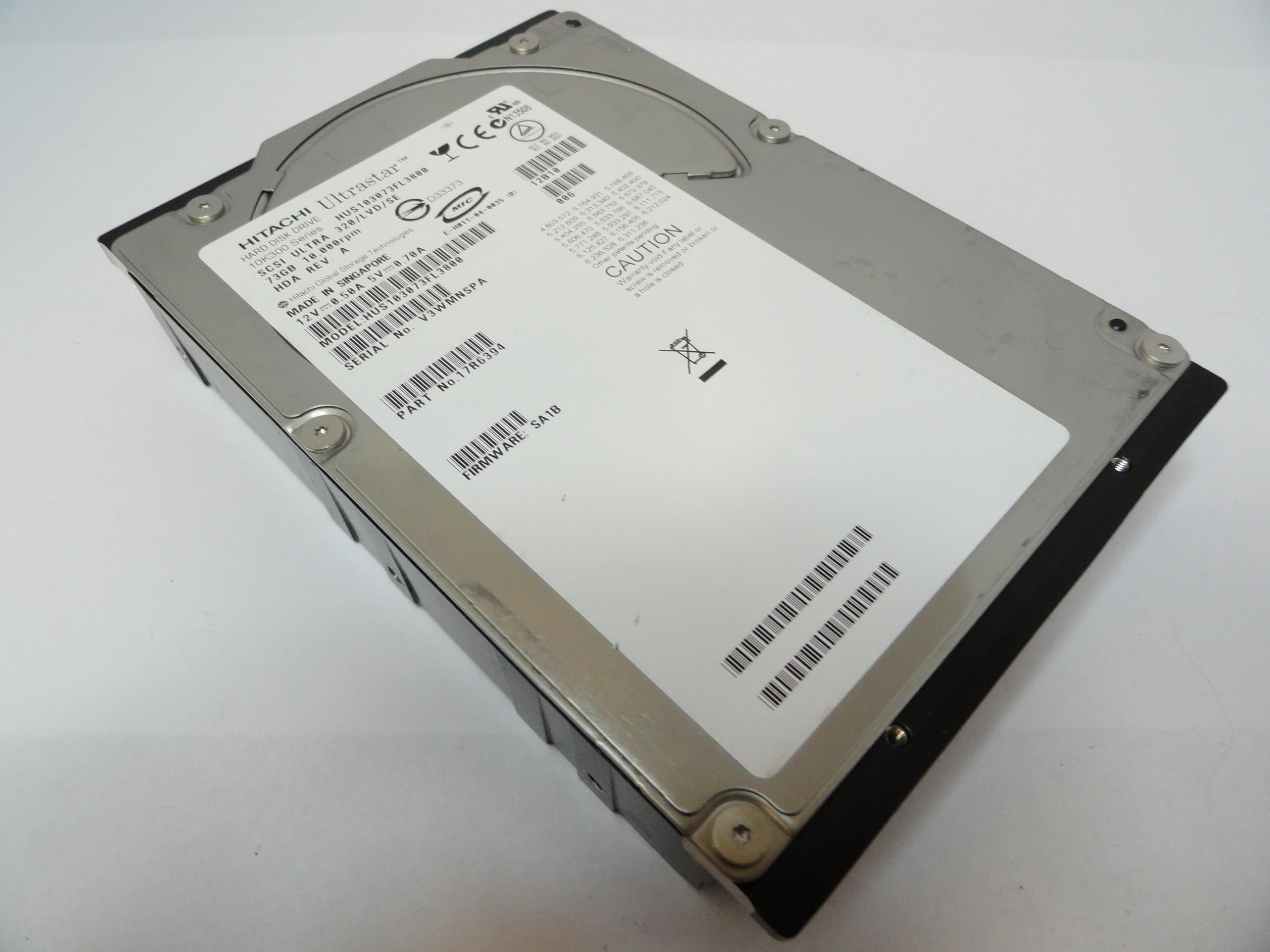 PR18742_17R6394_Hitachi 73Gb SCSI 80 Pin 10Krpm 3.5in HDD - Image3