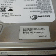 PR20118_9EU132-020_Seagate HP 250Gb SATA 7200rpm 3.5in HDD - Image2