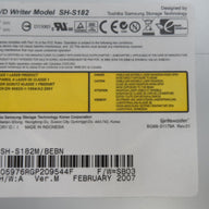 PR18981_SH-S182_Toshiba / Samsung 18x  CD-RW/DVD Multi Recorder - Image6