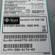 9X3006-050 - Seagate Sun 72GB SCSI 80 Pin 10Krpm Certified Repaired 3.5in Cheetah 10K.7 HDD - Refurbished