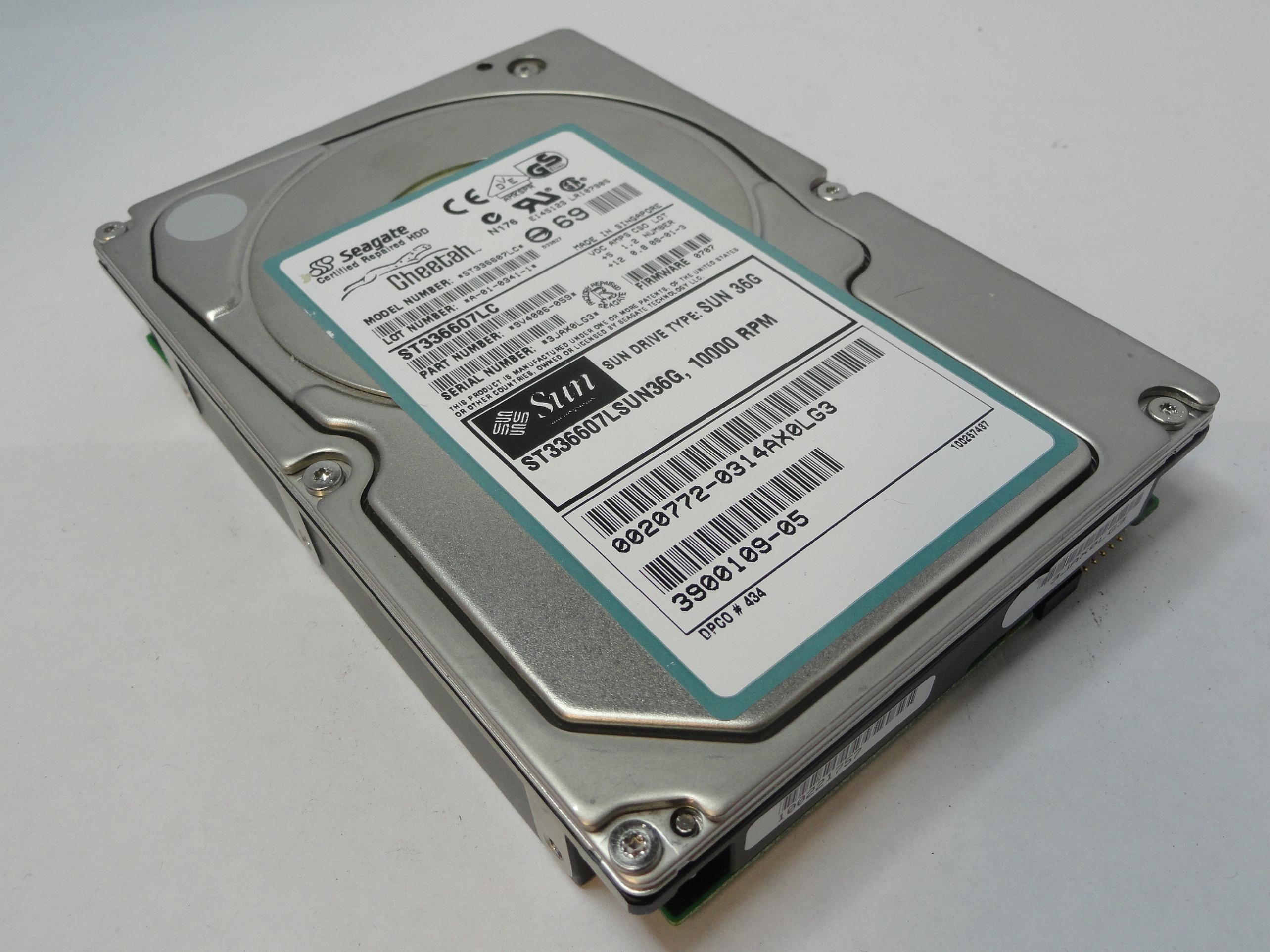PR19764_9V4006-059_Seagate SUN 36Gb SCSI 80 Pin 10Krpm 3.5in Repaired - Image3