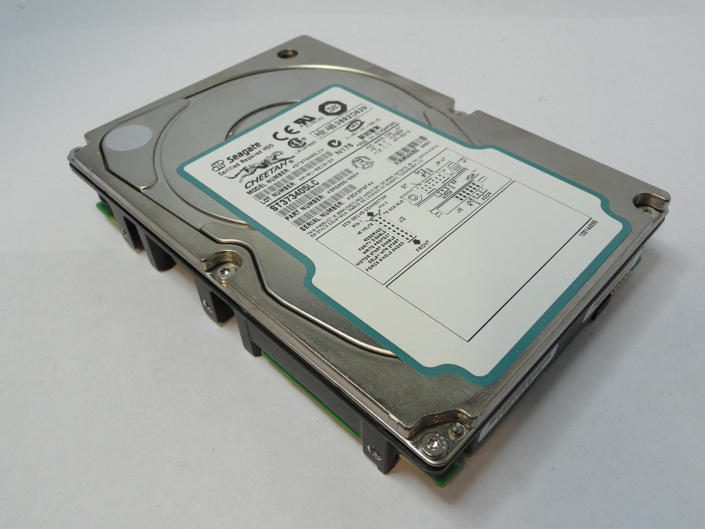 PR19765_9R6006-002_Seagate 73.4Gb SCSI 80 Pin 10Krpm 3.5in Repaired - Image3