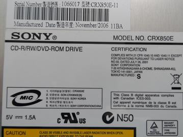 PR19404_CRX850E-11_Sony CRX850E CD-Rom RW/DVD-Rom Drive - Image2