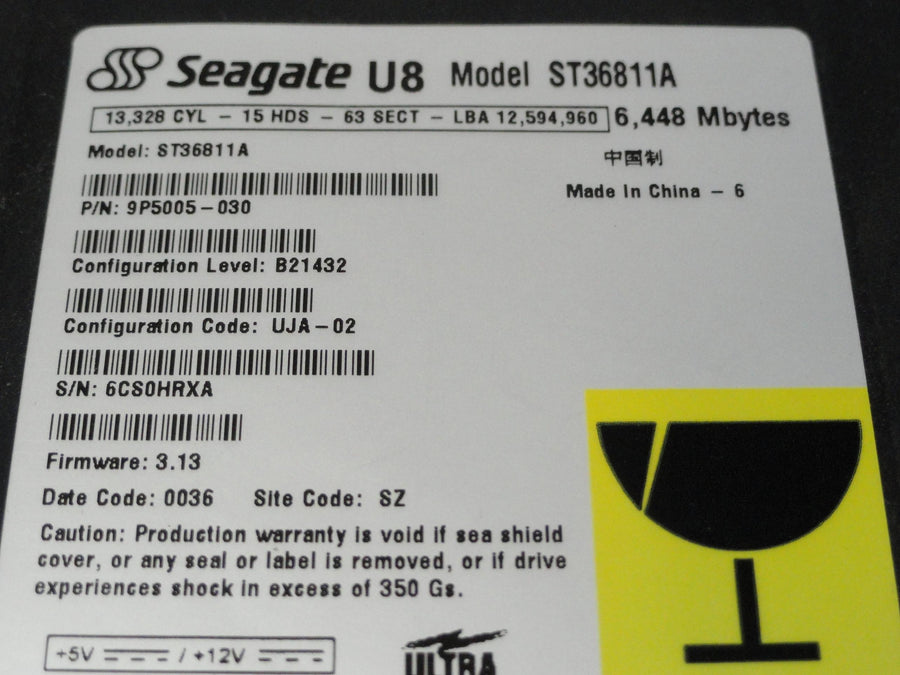 PR19644_9P5005-030_Seagate Compaq 6.4Gb IDE 5400rpm 3.5in HDD - Image2