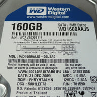 PR22033_WD1600AAJS-00L7A0_Western Digital 160Gb SATA 7200rpm 3.5in HDD - Image2